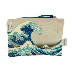 Τσαντάκι "Vague" Hokusai 20x15 cm