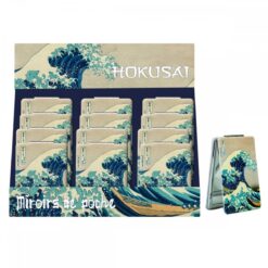 Καθρέπτες "Vague" Hokusai 12 Ass 9,5x6 cm