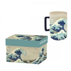 Κούπα Σε Κουτί Δώρου "Vague" Hokusai 300 ml 10 cm