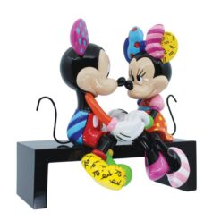 Alternative view of Mickey & Minnie Mouse Figurine Britto 16 cm