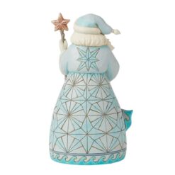 Alternative view of Shell-abrate the Season (Coastal Santa with Sand Dollar) 27 cm