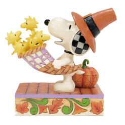 Harvest Happiness (Snoopy with Cornucopia of Woodstocks) 13,5 cm