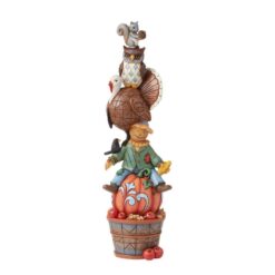 Festive Fall Friends (Stacked Critters Figurine) 31,5 cm