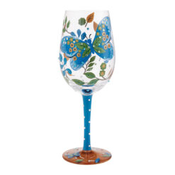 Garden Butterly Wine Glass 22,5 cm