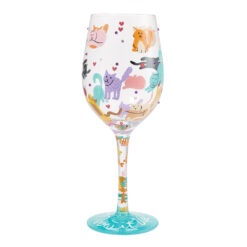 Meow It Up Wine Glass 22,5 cm