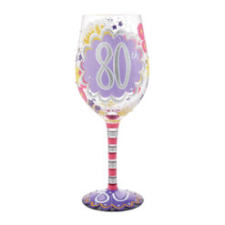 Happy 80th Birthday 22,5 cm