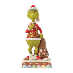 Grinch Eating Gingerbread Figurine 20,5 cm