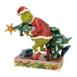 Grinch Stealing Tree Figurine 19 cm