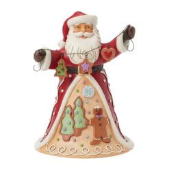 Gingerbread Santa Cookie Garland 13,5 cm