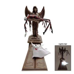 Alternative view of Jack Skellington & Zero Angel Statue 25 cm