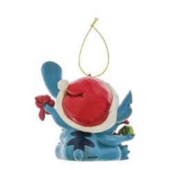 Alternative view of Stitch Unwrapping Gift Hanging Ornament 7,5 cm