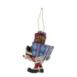 Alternative view of Mickey with Gifts on Back Hanging Ornament 10 cm