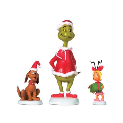 Grinch, Max & Cindy Lou 7 cm
