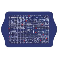 Δισκάκι Μεταλλικό "Mur Je T'Aime" 21x14 cm