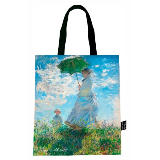 Τσάντα Βαμβακερή "La Promenade" Monet 44x38 cm