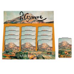 Καθρέπτες "Montagne St Victoire" Cezanne 12 Ass 9,5x6 cm
