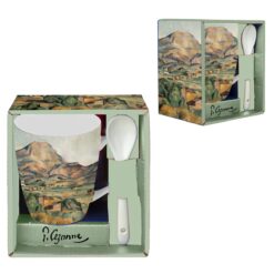 Κούπα Με Κουταλάκι "Montagne St Victoire" Cezanne 300 ml 13x12 cm