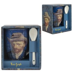 Κούπα Με Κουταλάκι "Αυτοπροσωπογραφία" Van Gogh 300 ml 13x12 cm