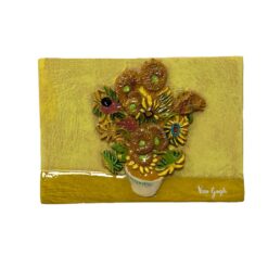 Μαγνήτης Ρητίνης "Tournesols" Van Gogh 5x7 cm
