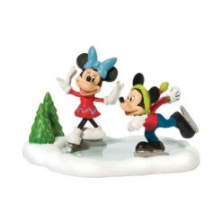 Mickey & Minnie Ice Skating 6,5 cm