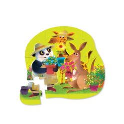 Alternative view of 12-pc Mini Puzzle/Flower Power