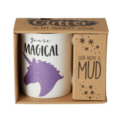Unicorn Glitter Mug 11 cm