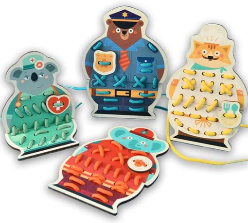 Animal Careers Threading Game
