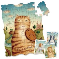 Portraits Puzzle - Cat And Fiddle