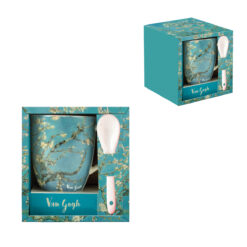 Κούπα Με Κουταλάκι Espresso "Les Amandiers" Van Gogh 250 ml 10x9,5 cm