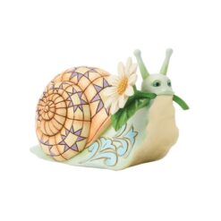Snail with Daisy Figurine 9 cm