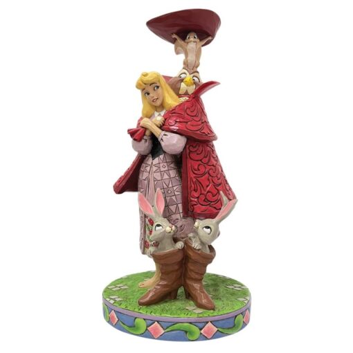 Princess of the Wood (Aurora with Animals Figurine) 26 cm