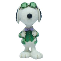 Irish Snoopy Figurine 8 cm