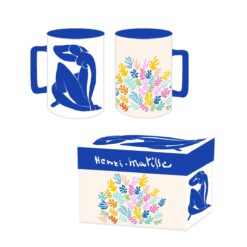 Κούπα Σε Κουτί Δώρου "Nu Bleu" Και "La Gerbe" Matisse 300 ml 13x12 cm