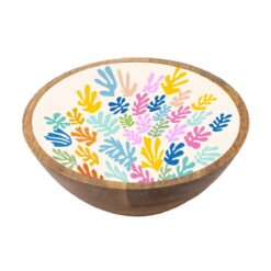 Ξύλινο Μπωλ Εκτυπωμένο "La Gerbe" Matisse 20 cm