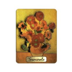 Μαγνήτης Ρητίνης "Tournesols" Van Gogh 6x8 cm