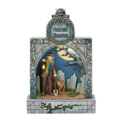 Ghostly Graveyard Guardian (Haunted Mansion LED Diorama Figurine) 26,5 cm