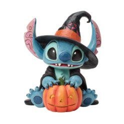 Witchy Stitch (Stitch Witch with LED Jack-O-Lantern Figurine) 15 cm