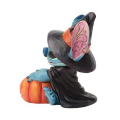 Alternative view of Witchy Stitch (Stitch Witch with LED Jack-O-Lantern Figurine) 15 cm