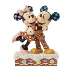 Sugarcoated Sweethearts (Mickey & Minnie Gingerbread Figurine) 16 cm
