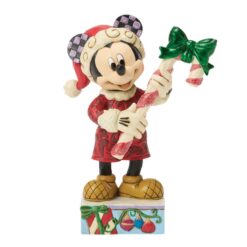 Peppermint Magic (Mickey with Candy Cane Figurine) 13,5 cm