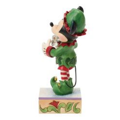 Alternative view of Mickey Elf with Train Figurine 19,5 cm