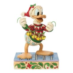 Holiday Jingle (Donald with Bells Figurine) 12 cm