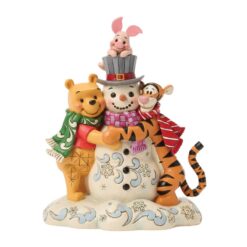 A Chilly Creation (Pooh & Friends Snowman Figurine) 18 cm