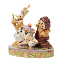 Alternative view of Lumiere, Cogsworth, Mrs Potts & Chip Figurine 17,5 cm