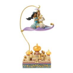 Magic in the Moonlight (Aladdin & Jasmine Flying over Agrabah Figurine) 22 cm