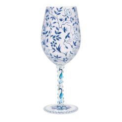 Blue Menagerie Wine Glass 22,5 cm