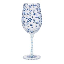 Alternative view of Blue Menagerie Wine Glass 22,5 cm