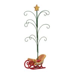 Alternative view of Gingerbread Tree with Hanging Ornaments 33,5 cm