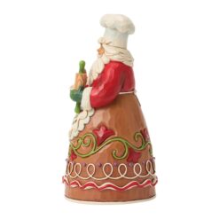 Alternative view of Gingerbread Christmas Santa Chef 21 cm