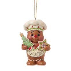 Gingerbread Character Hanging Ornament 11 cm